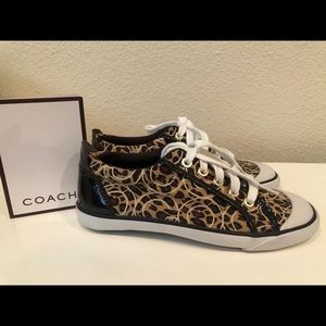 Coach Women Leopard Print Shoes